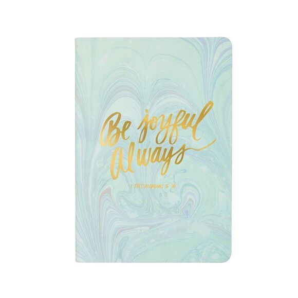Thimblepress “Be Joyful Always” Christian Prayer Journal 256 Lined Pages, New - Picture 1 of 8